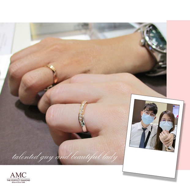 AMC鑽石婚戒-AMC高品質對戒-婚戒-結婚對戒推薦-情侶戒指