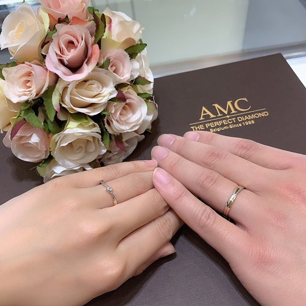 AMC鑽石婚戒 AMC高品質對戒 婚戒 結婚對戒推薦 情侶 戒指