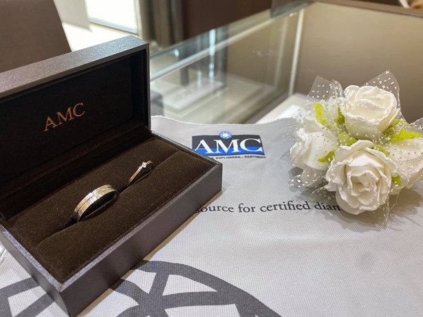 AMC鑽石 情侶戒指 鑽石 項鍊 鑽石 結婚對戒 線戒 求婚 鑽戒 (3)