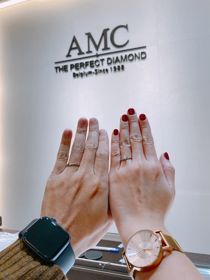 AMC鑽石婚戒鑽戒推薦-AMC鑽石婚戒 一克拉 鑽戒 鑽戒 價格 結婚對戒推薦