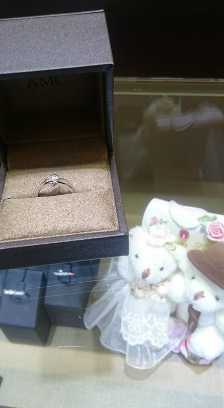 AMC鑽石婚戒鑽戒求婚結婚0826 Ting Huang